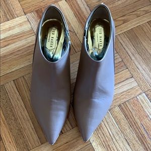 Ted Baker nude colored booties